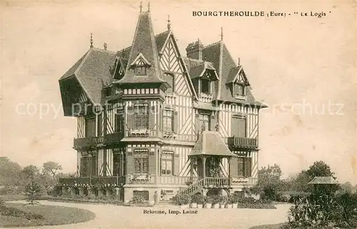 AK / Ansichtskarte Bourgtheroulde Infreville Le Logis Bourgtheroulde Infreville