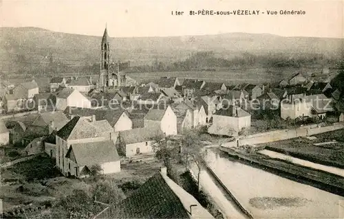 AK / Ansichtskarte Saint Pere sous Vezelay Vue generale Saint Pere sous Vezelay
