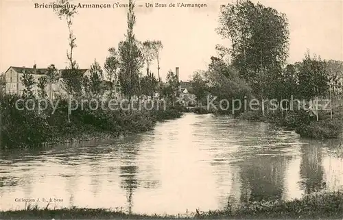 AK / Ansichtskarte Brienon sur Armancon_Bourgogne Un bras de l Armancon Brienon sur Armancon