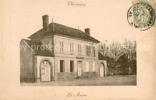 AK / Ansichtskarte Champigny_Yonne La Mairie Champigny Yonne