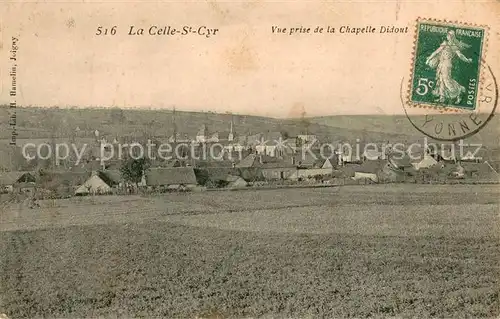 AK / Ansichtskarte La_Celle Saint Cyr Vue prise de la Chapelle Didout La_Celle Saint Cyr