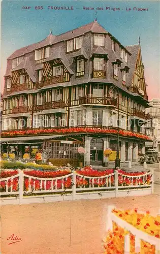 AK / Ansichtskarte Trouville sur Mer Hotel le Flaubert Trouville sur Mer