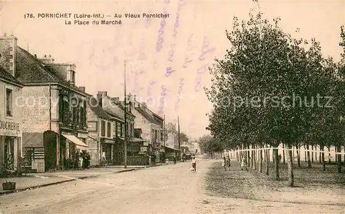 AK / Ansichtskarte Pornichet Place du Marche Pornichet