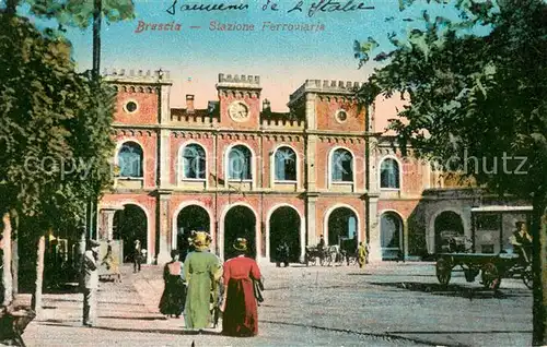 AK / Ansichtskarte Brescia Stazione Ferroviaria Brescia