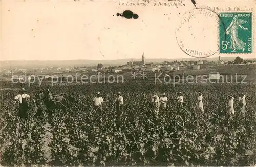 AK / Ansichtskarte Lyon_France Weinbau Beaujolais Lyon France