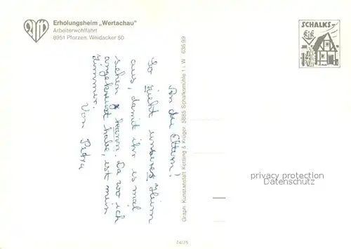 AK / Ansichtskarte Pforzen Erholungsheim Wertachau Pforzen