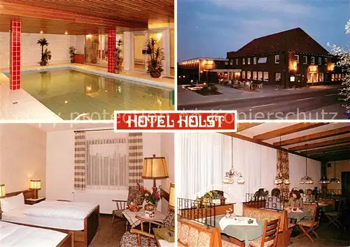 AK / Ansichtskarte Sieversen Hotel Restaurant Holst Sieversen