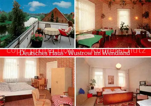 AK / Ansichtskarte Wustrow_Wendland Deutsches Haus G?stezimmer Wustrow_Wendland