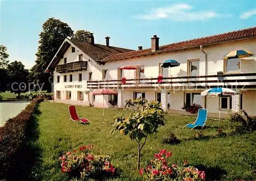 AK / Ansichtskarte Purkering_Trostberg Gasthaus Pension Huber Purkering_Trostberg