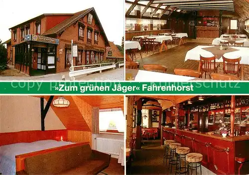 AK / Ansichtskarte Stuhr Restaurant zum gr?nen J?ger Stuhr