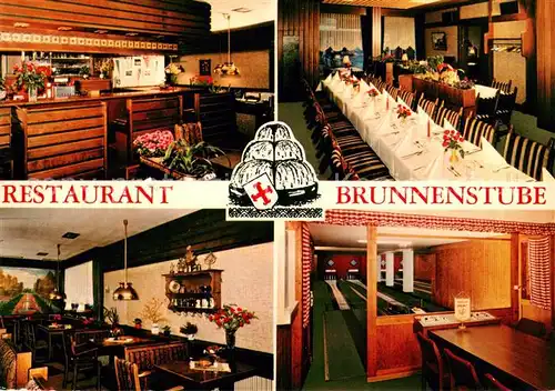 AK / Ansichtskarte Bad_Pyrmont Restaurant Brunnenstube Bad_Pyrmont
