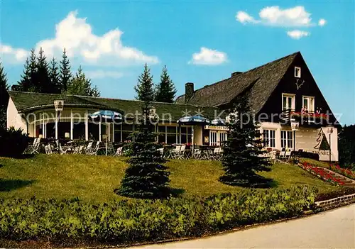 AK / Ansichtskarte Schulenberg_Oberharz Das Tanneck Restaurant Hotel Schulenberg_Oberharz