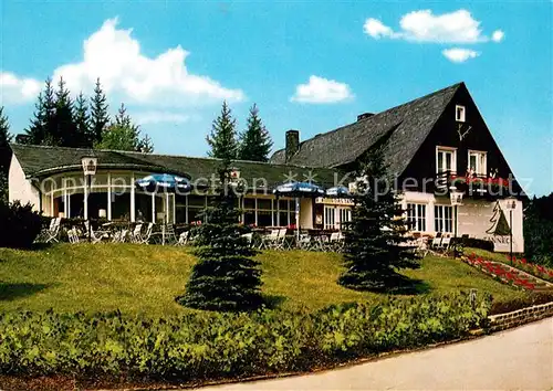 AK / Ansichtskarte Schulenberg_Oberharz Das Tanneck Restaurant Hotel Caf Schulenberg_Oberharz