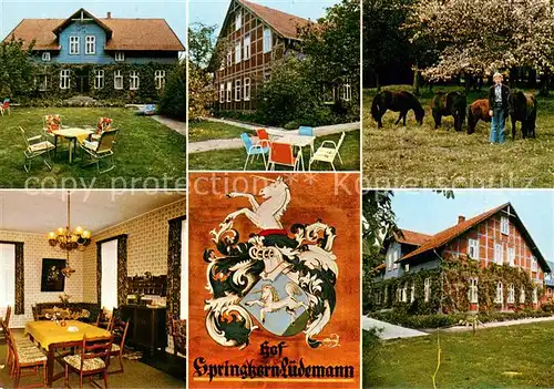 AK / Ansichtskarte Soltau Hof Springhorn Urlaub auf dem Bauernhof Soltau