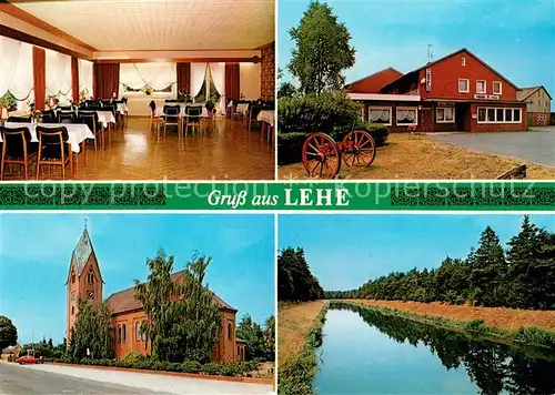 AK / Ansichtskarte Lehe_Ems Hotel Haus L?ssing Lehe_Ems