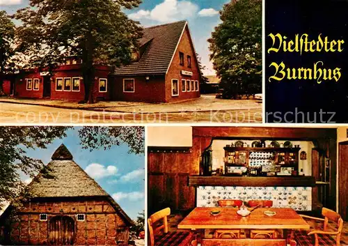 AK / Ansichtskarte Vielstedt Strackerjans Gasthof und Bauernhaus Vielstedt