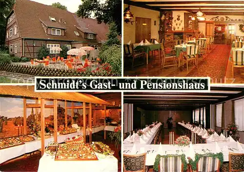 AK / Ansichtskarte Garstedt_Winsener_Geest Schmidts Gast  und Pensionshaus Garstedt_Winsener_Geest