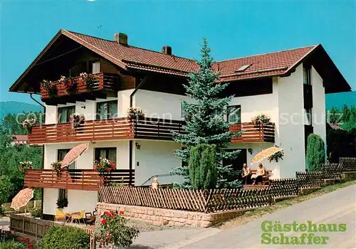 AK / Ansichtskarte Arnbruck G?stehaus Familie Schaffer Arnbruck