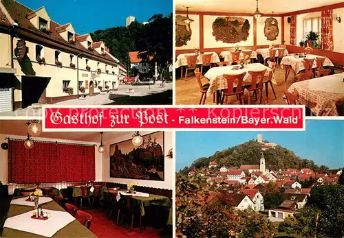 AK / Ansichtskarte Bayerischer_Wald Gasthaus zur Post Bayerischer Wald