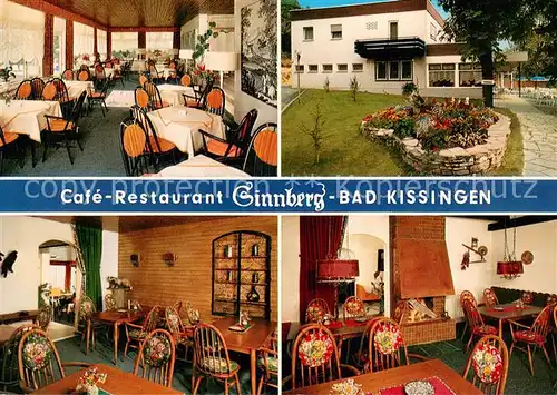 AK / Ansichtskarte Bad_Kissingen Caf? Restaurant Sinnberg  Bad_Kissingen