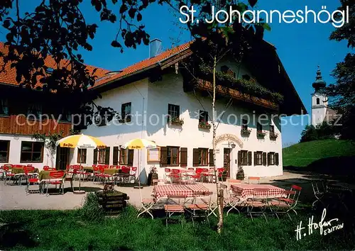 AK / Ansichtskarte Piding Berggasthof Johannish?gl Piding