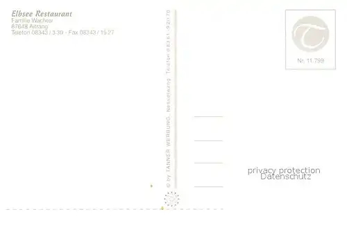 AK / Ansichtskarte Aitrang Elbsee Restaurant Aitrang