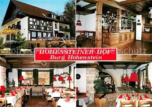 AK / Ansichtskarte Hohenstein_Hersbruck Hohensteiner Hof Burg Hohenstein Hohenstein_Hersbruck