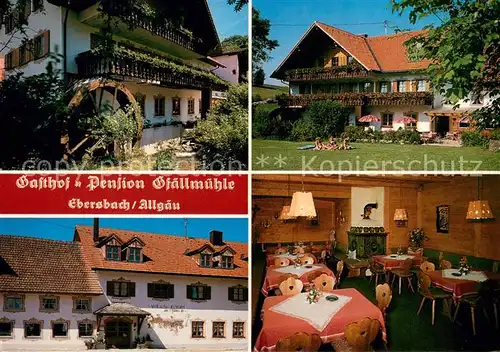 AK / Ansichtskarte Ebersbach Musbach Gasthaus Pension Gf?llm?hle Ebersbach Musbach