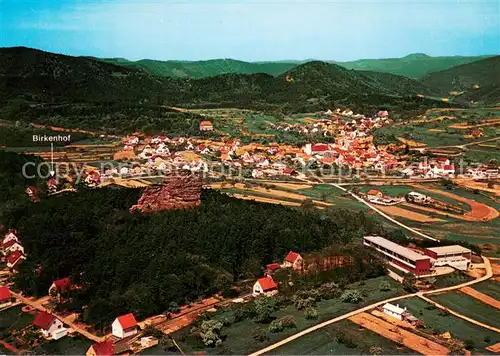 AK / Ansichtskarte Gossersweiler Stein Fliegeraufnahme mit Hotel Restaurant Pension Birkenhof Gossersweiler Stein