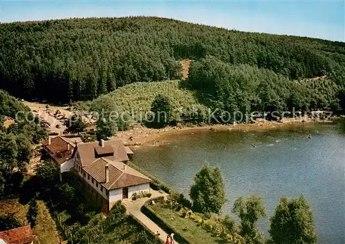 AK / Ansichtskarte Eiswoog Gasthof Forelle Fliegeraufnahme Eiswoog