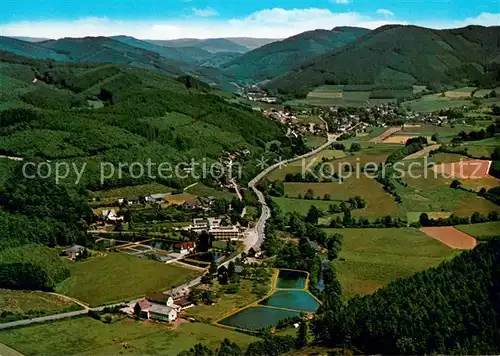 AK / Ansichtskarte Lennestadt Gasthof Waidmannsheil Fliegeraufnahme Lennestadt