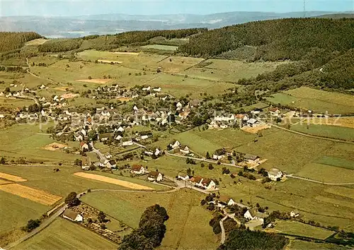 AK / Ansichtskarte Hesselbach_Wittgenstein Fliegeraufnahme Hesselbach_Wittgenstein