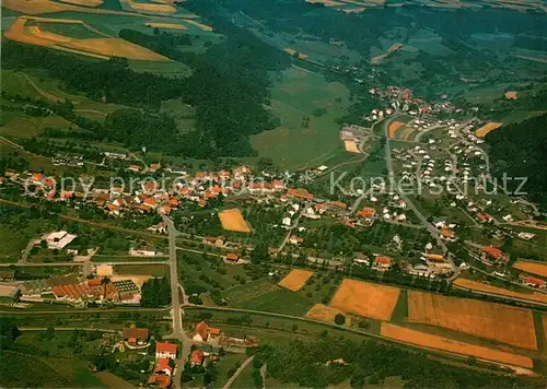 AK / Ansichtskarte Eggingen_Waldshut Fliegeraufnahme Eggingen Waldshut