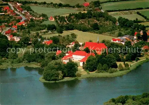 AK / Ansichtskarte Bordesholm Fliegeraufnahme mit Klosterkirche Bordesholm