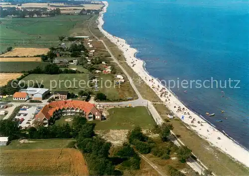 AK / Ansichtskarte Kronsgaard Appartement und Sporthotel Kronsgaard Fliegeraufnahme Kronsgaard