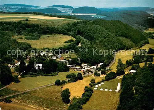 AK / Ansichtskarte Kirchaehr_Westerwald Karlsheim Kirchaehr Jugendhaus Fliegeraufnahme Kirchaehr_Westerwald