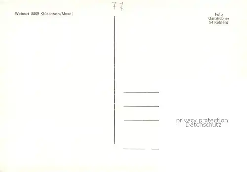 AK / Ansichtskarte Kluesserath Fliegeraufnahme mit Mosel Kluesserath