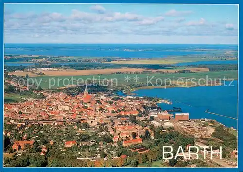 AK / Ansichtskarte Barth Fliegeraufnahme Barth