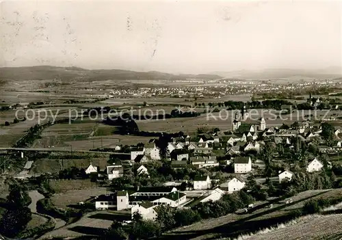 AK / Ansichtskarte Burghaun Fliegeraufnahme Burghaun