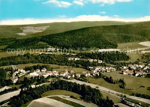 AK / Ansichtskarte Wallenstein Fliegeraufnahme Wallenstein