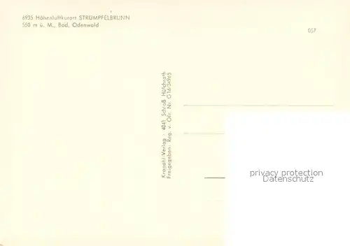 AK / Ansichtskarte Struempfelbrunn Fliegeraufnahme Struempfelbrunn