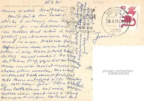 AK / Ansichtskarte Kampen_Sylt Fliegeraufnahme Kampen Sylt