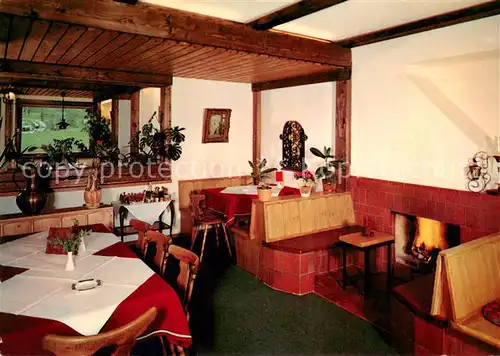 AK / Ansichtskarte Brandenberg_Todtnau Silberberghotel Restaurant Cafe Brandenberg Todtnau