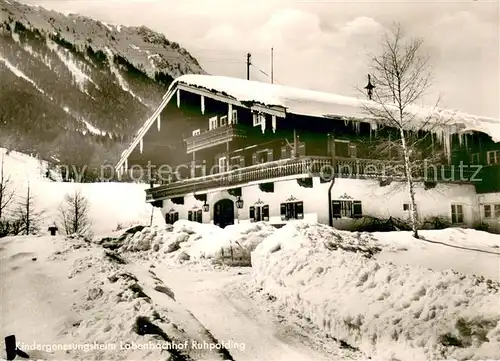 Ruhpolding Kindergenesungsheim Lobenbachhof Ruhpolding