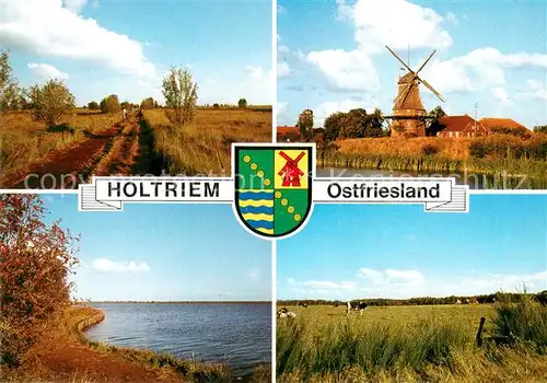 Holtriem Panorama Windmuehle Seepartie Holtriem