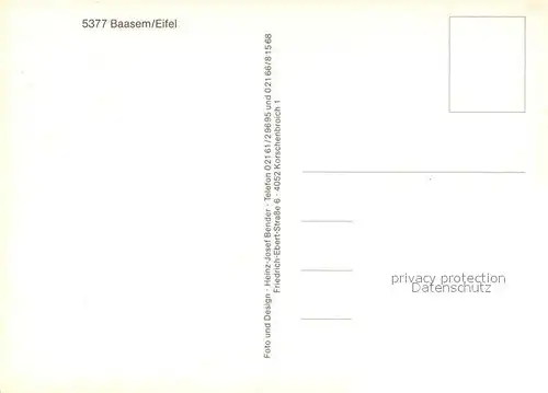 Baasem Kirche Panorama Bank Blumenfeld Baasem