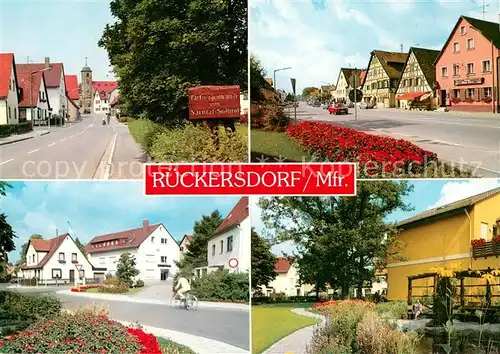 Rueckersdorf Kirchgasse Hauptstrasse Am Buergersaal Luitpoldgarten Rueckersdorf