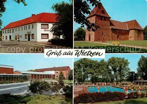 Wietzen Volksbank Burg Stadthalle Schwimmbad Wietzen