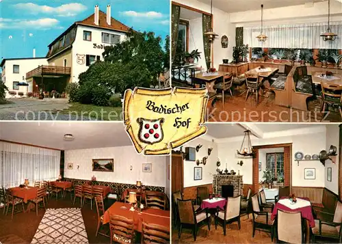 Monzingen Pension Badischer Hof Weingut Gastraeume Monzingen