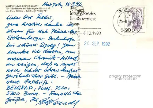 Sehringen Gasthof Zum gruenen Baum Sehringen